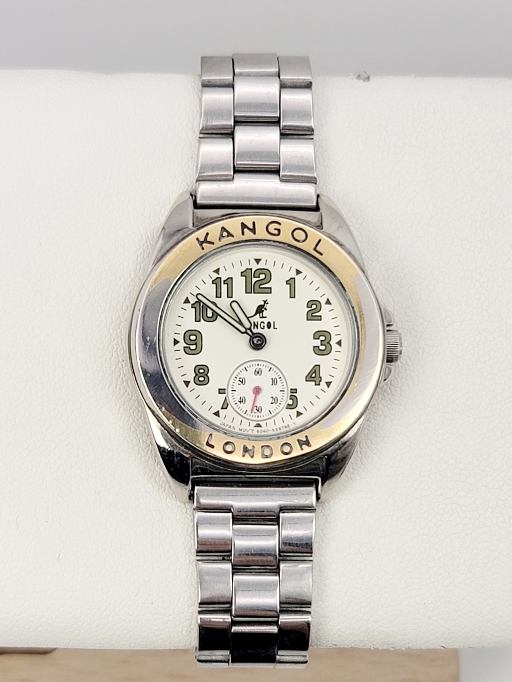 Vintage Citizen Kangol London 6040-K08552CK Small Seconds Quartz Watch Japan